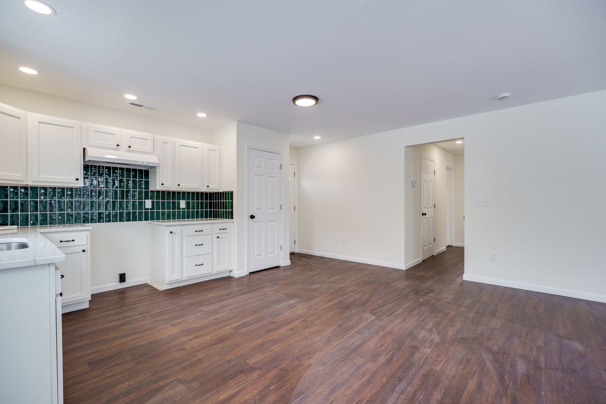 Kitchen with hallway at 2203 Cardinal Ave